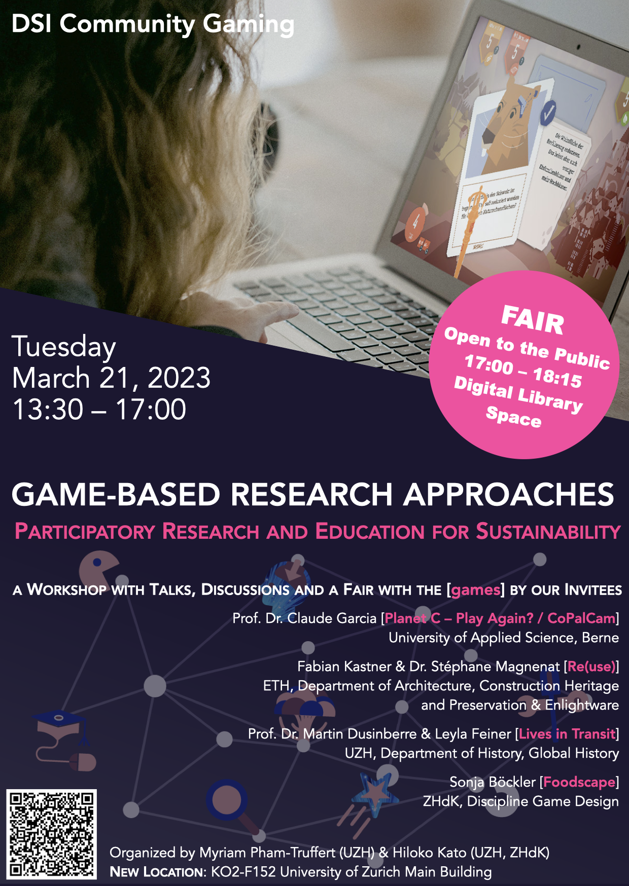 Workshop “Game-Based Research Approaches: Participatory Research and  Education for Sustainability” [March 21, 2023] - UZH – Digital Society  Initiative – Gaming