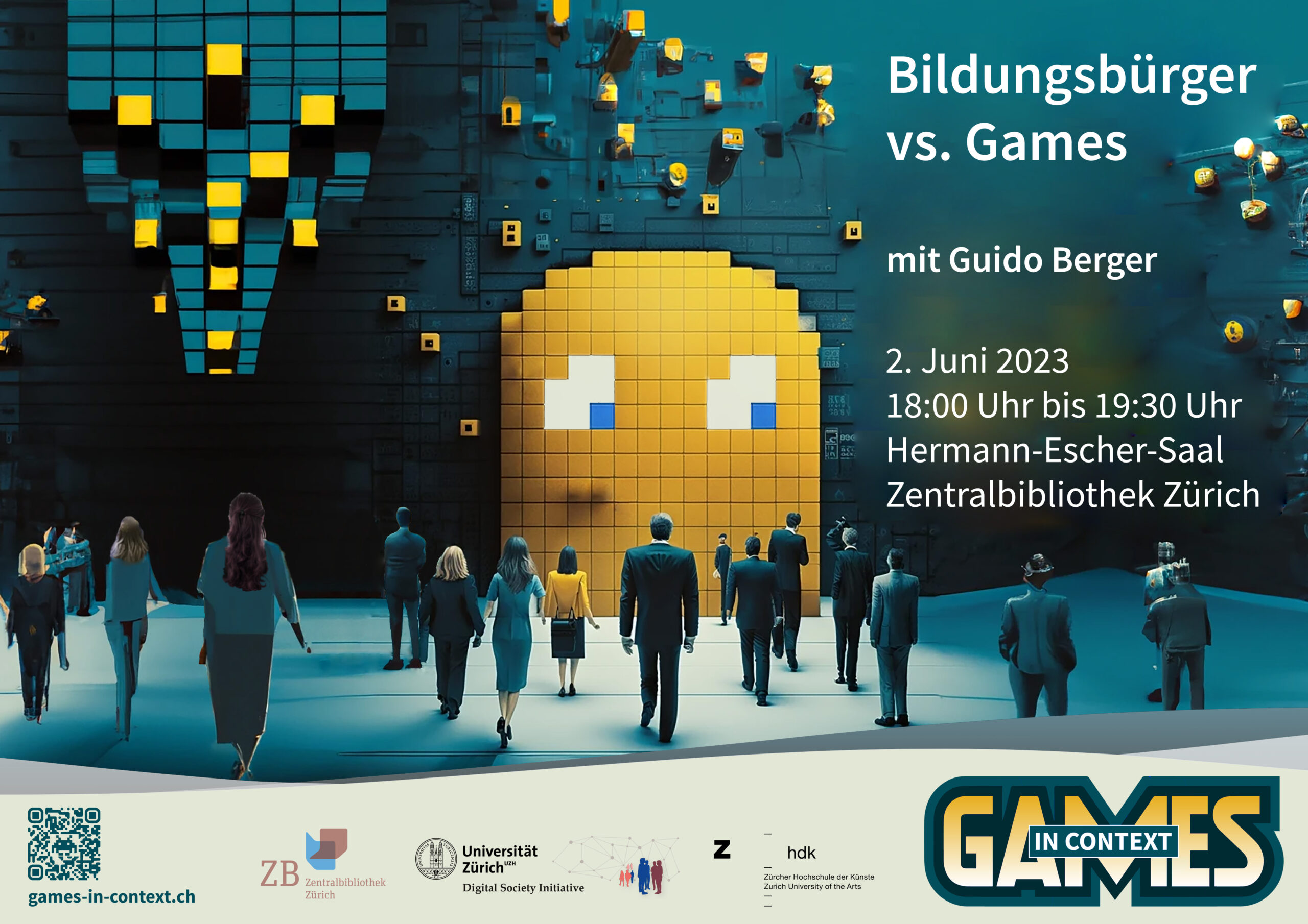 Freitag, 2. Juni – GiC Public Lecture #2 &#8220;Bildungsbürger vs. Games&#8221; Article Image