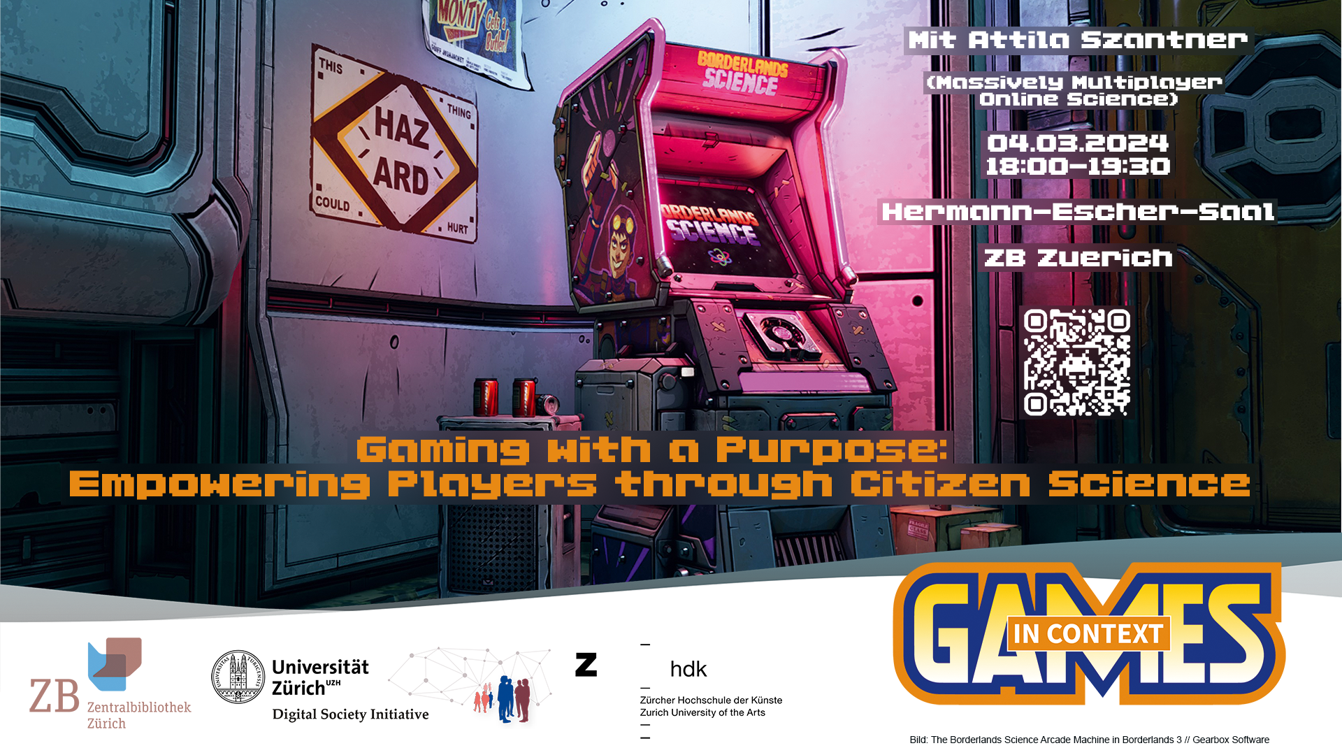 Monday, March 4 – GiC Public Lecture #8 “Gaming with a Purpose: Empowering Players through Citizen Science” Article Image
